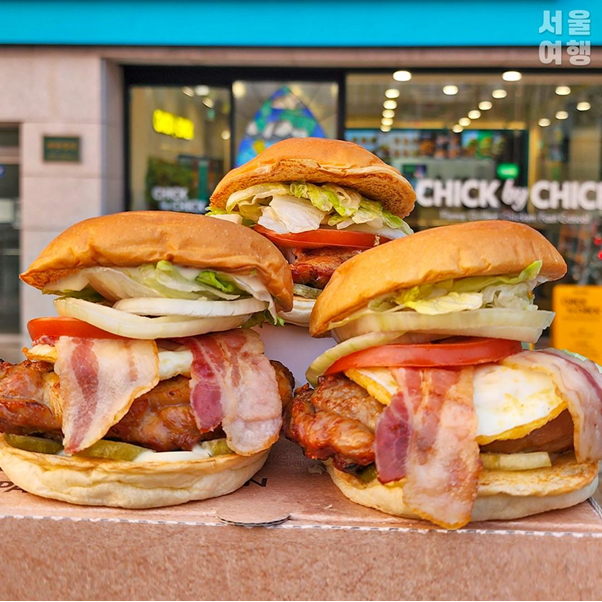 칙바이칙 프랜차이즈 메뉴 구성