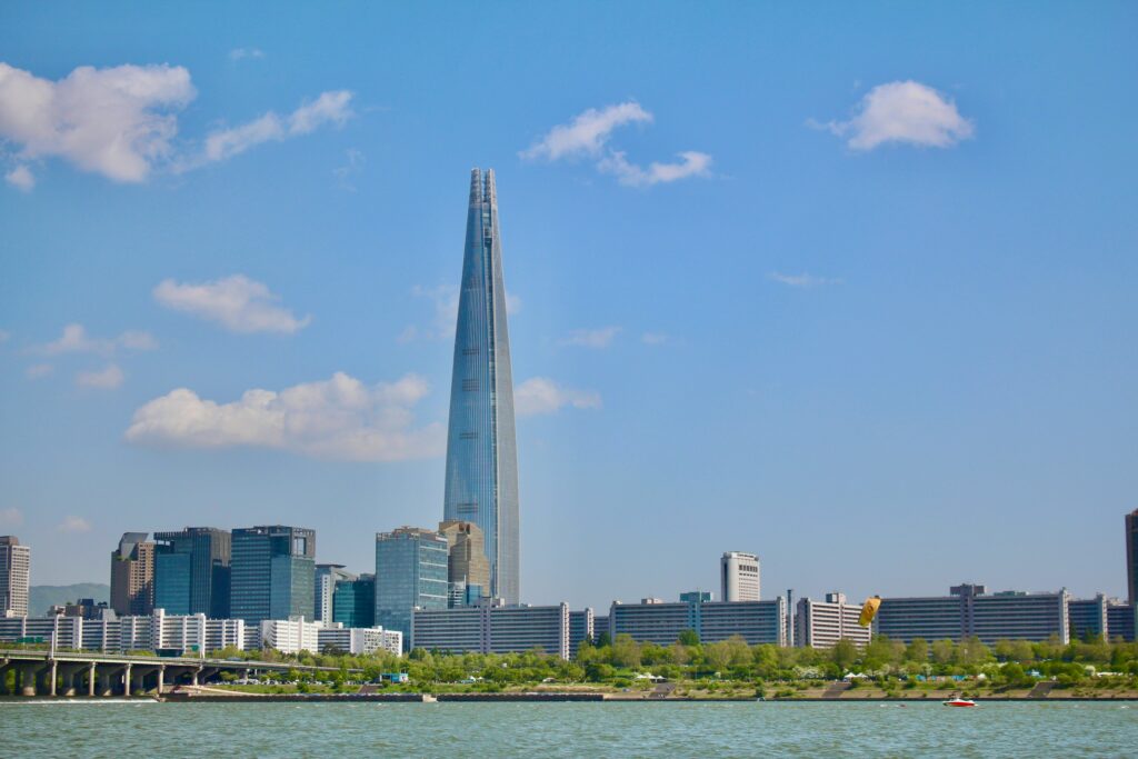 잠실역 상권 전경